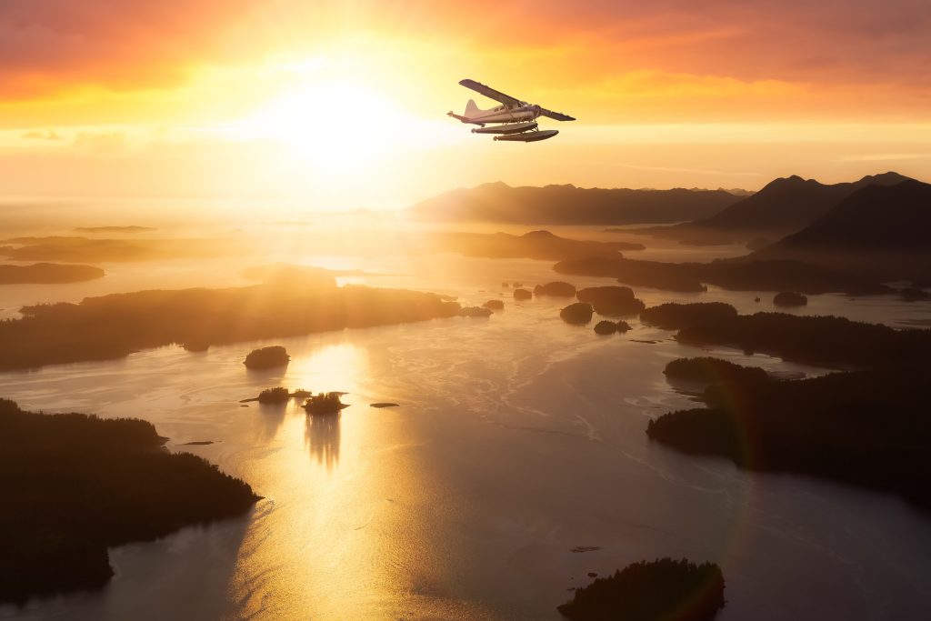 Seaplane tour in Vancouver, Canada